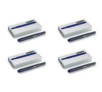 Lamy T10 - Juego de 20 cartuchos de tinta para pluma estilográfica Lamy, color azul-negro