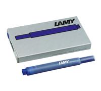 Lamy T10 - Recambio para plumas (tinta azul, 1 paquete de 5 unidades)
