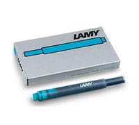Lamy Turquoise T10 Fountain Pen Ink Refills (4 PACK, Turquoise)