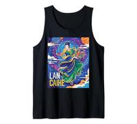 LAN Caihe - Mitología taoísta China Historia del folclore de China Camiseta sin Mangas