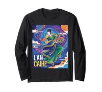 LAN Caihe - Mitología taoísta China Historia del folclore de China Manga Larga