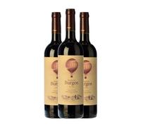 Lan Marqués de Burgos Tempranillo Ribera del Duero Crianza 75 cl Vino tinto (Caja de 3 Botellas de 75 cl)