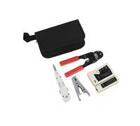 LAN Network Tool Set Kit Cable Tester Crimper Wire Stripping Pliers Cutter