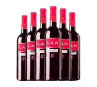 Lan Tinto Rioja Crianza Botella Medium 50 cl Vino tinto (Caja de 6 Botella Medium de 50 cl)
