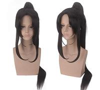 Lan Wangji Wei wuxian cosplay peluca Halloween Anime Mo Dao Zu Shi pelo sintético jiang cheng wei ying lan zhan Cosplay pelucas + gorra talla única 534-2 JIN LIN