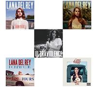 Lana Del Rey: Studio Album Collection - 5 Audio Born To Die / Paradise / Ultraviolence / Honeymoon / Life For Life