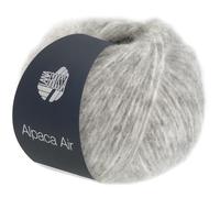 LANA GROSSA Alpaca Air Hilo tubular ligero de alpaca, hilo para tejer a mano de 62% alpaca (bebé), 27% poliamida y 11% lana virgen (merino fina), 50 g de lana para tejer y ganchillo, 140 m de hilo 10