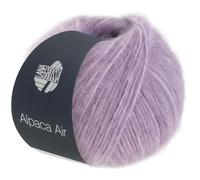 LANA GROSSA Alpaca Air Hilo tubular ligero de alpaca, hilo para tejer a mano de 62% alpaca (bebé), 27% poliamida y 11% lana virgen (merino fina), 50 g de lana para tejer y ganchillo, 140 m de hilo 5
