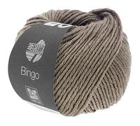 LANA GROSSA Bingo Melange Ovillo de lana merino extrafina, lavable a máquina y sin fieltro, hilo para tejer a mano de 100 % lana virgen (merino extrafina), 50 g para tejer y ganchillo, 80 m de hilo