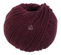 LANA GROSSA Cool Merino Big Hilo voluminoso de lana merino clásica, hilo para tejer a mano de 90% lana virgen y 10% poliamida, 50 g para tejer y ganchillo, hilo de 90 m FB 228