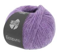 LANA GROSSA Ecopuno | noble estructura de hilo de malla de algodón relleno con merino/alpaca, hilo para tejer a mano de 17% lana virgen y 11% lana de alpaca, 50 g de lana para tejer y ganchillo, hilo