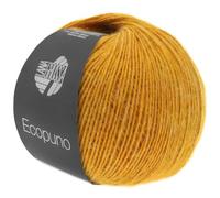LANA GROSSA Ecopuno | noble estructura de hilo de malla de algodón relleno con merino/alpaca, hilo para tejer a mano de 17% lana virgen y 11% lana de alpaca, 50 g de lana para tejer y ganchillo, hilo
