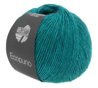 LANA GROSSA Ecopuno | noble estructura de hilo de malla de algodón relleno con merino/alpaca, hilo para tejer a mano de 17% lana virgen y 11% lana de alpaca, 50 g de lana para tejer y ganchillo, hilo