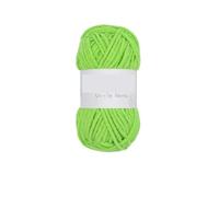 Lana Gruesa Para Crochet Ovillo de 50 g for tejer a mano, 3,5 mm, 1 hebra, de grosor medio, for ganchillo, ideal for bufandas y gorros.(Color 8)