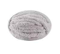 Lana gruesa para tejer a mano, Chunky Yarn Multicolor 2 pcs 250g Ball for Knitting Crochet(Light grey)