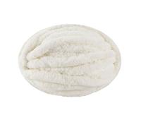 Lana gruesa para tejer a mano, Chunky Yarn Multicolor 2 pcs 250g Ball for Knitting Crochet(White)