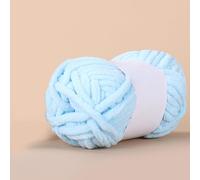 Lana gruesa para tejer a mano, Ice Stripe Thread Thick Wool Super Chunky Crochet Yarn 50g Multicolor(05)