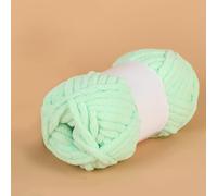 Lana gruesa para tejer a mano, Super Chunky Crochet Yarn 50g Multicolor Thick Wool Stripe for DIY Scarves Hats(04)