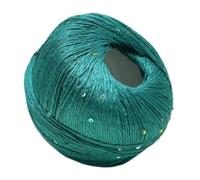 Lana para tejer con lentejuelas, 100 g hilo brillante de acrílico, para ganchillo y creaciones de bricolaje, suéter, bufanda y accesorios (A13)