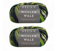 Lana Superwash para Calcetines para Tejer, Hilo para Calcetines de 4 Capas de 75% Lana Pura - 25% Poliamida, 50g Hilo para Tejer Calcetines a Mano