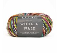 Lana Superwash para Calcetines para Tejer, Hilo para Calcetines de 4 Capas de 75% Lana Pura - 25% Polímide, 50g Hilo para Tejer Calcetines a Mano