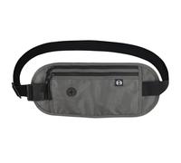 LANAFAY Cinturón de Dinero para Viaje con Bloqueo RFID, Riñonera Deportiva Impermeable, Bolsa de Viaje Antirrobo Mujer Hombre, Cinturón Ajustable Cartera para Pasaportes,Dinero,Tarjetas,móvil (Gris)