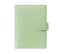 LANANAI Funda ultrafina de piel para pasaporte, documentos y billetes, Green, Long 10.5* High 14 *Thick 1.5 (cm), Casual