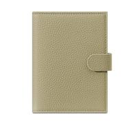 LANANAI Funda ultrafina de piel para pasaporte, documentos y billetes, Khaki, Long 10.5* High 14 *Thick 1.5 (cm), Casual