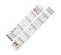 LANAPPTLTG 1/3 juegos de tira de LED for iluminación trasera compatible for Samsung S_KU3K_43_FL30_L7 V6DU-430DCA UE43KU6000K UE43MU6105K UN43MU6300 UN43MU6290(1TV(8PCS))