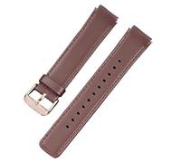 LANAPPTLTG Ajuste for Huawei B6 B7 Correa de cuero de 16 mm Apto for pulsera inteligente Correa de reloj B6 B7 Pulsera Apto for hombres y mujeres Accesorio de correa gris(Brown rose)