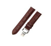 LANAPPTLTG Ajuste for Tissot reemplazar 1853 Le Locle T41 correa de reloj T00407b apto for Starfish Junya T461 accesorios hombres mujeres(Brown-Steel-B1,19mm)