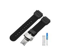 LANAPPTLTG Correa de reloj Casio Small Square, negra, verde militar, Dw5600 GW-5000 5035 GW-M5610 Farm Oak Ga2100 Gm2100, lona modificada, nailon, 18mm(Black-Steel-B1)