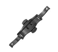 LANAPPTLTG Hebilla de acero inoxidable pulido, cierre de botón for correa de reloj, hebillas plegables de doble presión, accesorios universales for reloj(Dense bottom Black,6mmx21mm)