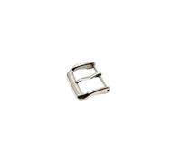 LANAPPTLTG Hebilla de correa de reloj for cierre de correa de reloj, piezas de repuesto de acero inoxidable pulido, 10mm, 12mm, 14mm, 16mm, 18mm, 20mm y 22mm(Silver,18mm)