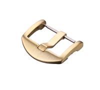LANAPPTLTG Hebilla de reloj de bronce for hombre y mujer, 18mm, 20mm, 22mm, 24mm, accesorios de correa de cierre de correa de reloj de cobre sólido(Style 2,20mm)