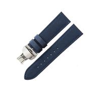 LANAPPTLTG Muñeca de escalada apta for Breitling Apto for Seiko Apto for Rolex Apto for Casio Canvas Nylon Correa de reloj 20 mm 22 mm(Blue-Steel-B1,22mm)