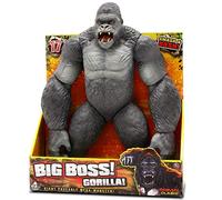 Lanard Primal Clash! Big Boss Gorilla! - Figura de acción de 17 pulgadas, megamonstruo gigante articulable, a partir de 3 años