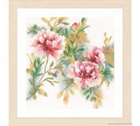 Lanarte Juego de punto de cruz "Rama del Rosario", patrón de conteo
