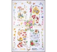Lanarte Kits De Punto De Cruz Contado Completo Arte De Pared DIY CUATRO ESTACIONES Set Manualidades Adultos Set Decoracion Salon Creativo Regalo ca. 62 x 88 cm Cross Stitch Embroidery