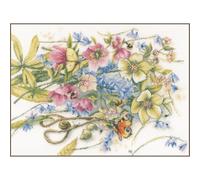Lanarte PN-0186136 Kit de Bordado, Algodón, Small