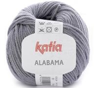 Lanas Katia Alabama Ovillo de Color Acero Cod. 51