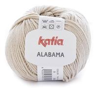 Lanas Katia Alabama Ovillo de Color Arena Cod. 9