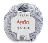 Lanas Katia Alabama Ovillo de Color Gris Cod. 12