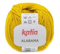 Lanas Katia Alabama Ovillo de Color Mostaza Cod. 66
