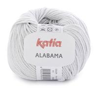 Lanas Katia Alabama Ovillo de Color Plata Cod. 11