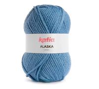 Lanas Katia Alaska Ovillo de Color Azul