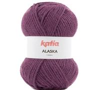 Lanas Katia Alaska Ovillo de Color Borgoãƒ±a Cod. 61