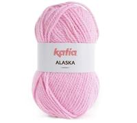 Lanas Katia Alaska Ovillo de Color Chicle