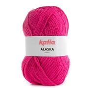 Lanas Katia Alaska Ovillo de Color Fucsia