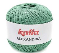 Lanas Katia Alexandria Ovillo de Color Menta Cod. 19